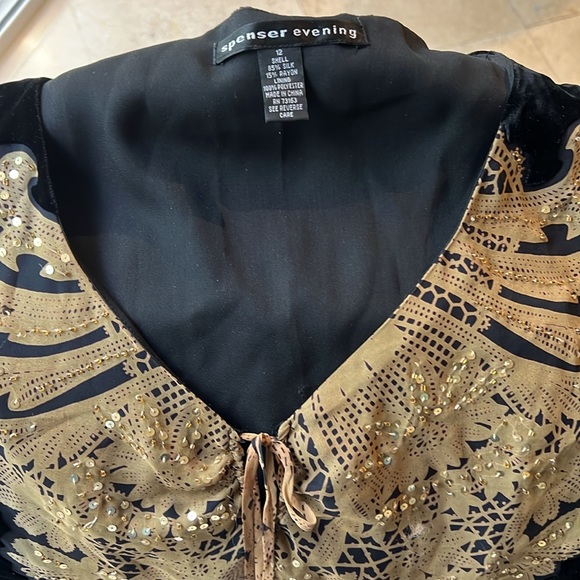 Gorgeous Spenser Evening holiday evening blouse top - Picture 2 of 4